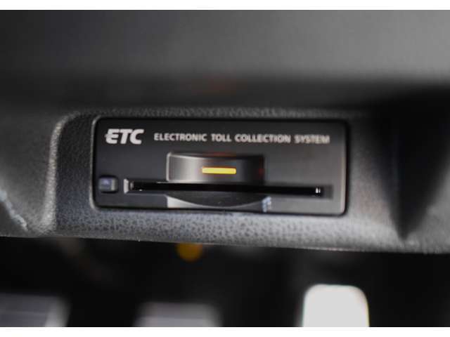 今では必需品のETCも付いております。高速道路での出入りもスムーズ。渋滞緩和にもなりエコにも繋がります。