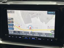 【ナビゲーション】使いやすいナビで目的地までしっかり案内してくれます。各種オーディオ再生機能も充実しており、お車の運転がさらに楽しくなります！！