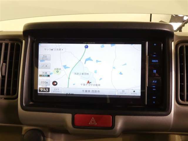 フルセグTV対応7インチナビ。Bluetoothにも対応していますので貴方のドライブをしっかりサポートします。