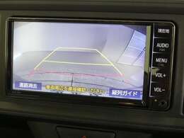 車庫入れや駐車で威力を発揮するのがバックモニター！ナビディスプレイに後ろの様子が映し出されるから安心です。