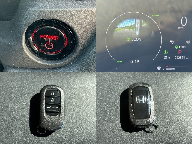 ☆ECONモード☆車全体を低燃費モードに自動制御☆ホンダスマートキー☆ポケットやバックに携帯していればボタン一つで施錠＆解除☆