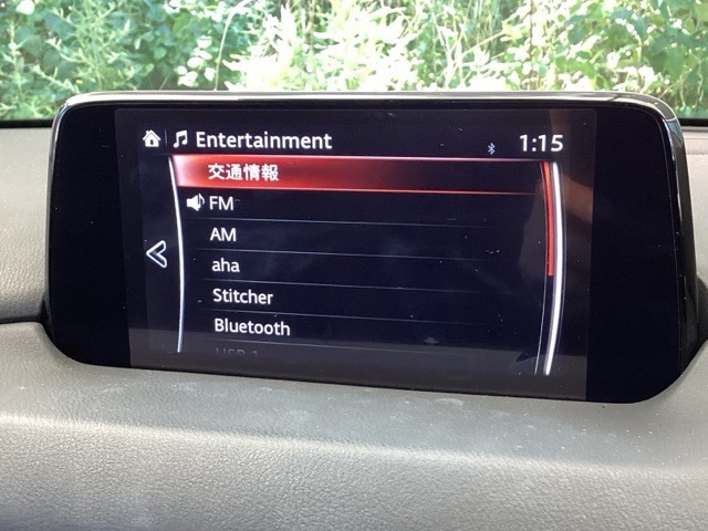 ナビ機能だけでなく、フルセグ、Bluetooth、DVDとCD再生などのオーディオ機能がついています！