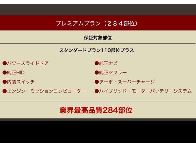 ASPでは実際に多数販売してきた中からエンジン故障、ミッション故障といった数十万円級の修理代が発生するケースも数件ございました.保証の付帯により追加の出費が無くなった事で多数の方に喜ばれています！