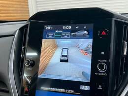 【アラウンドビューモニター】を装備で駐車が苦手な方でも安心です。