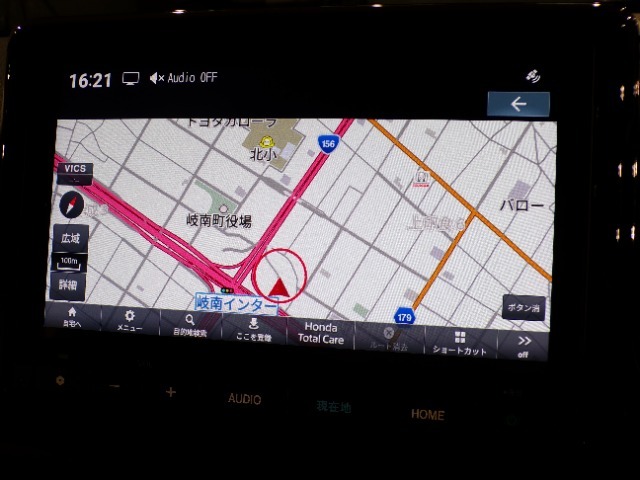 ホンダ車専用車載通信機能「Honda　CONNECT（ホンダコネクト）」に対応で、便利と快適がさらに広がったナビディスプレイです。