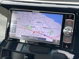 【カーナビゲーション】各種オーディオメディアも充実しているので運転の際も楽しくドライブができますね。