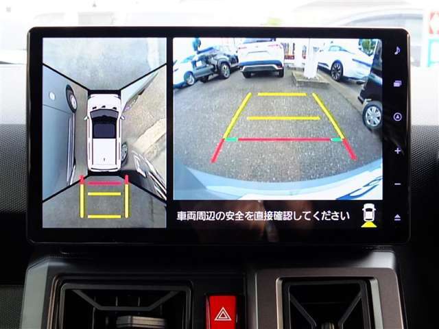 パノラマビューモニター付きで周辺の確認が簡単にできる安心のアイテムです！！