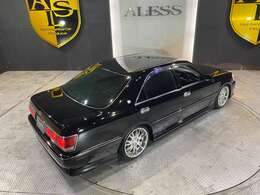 ★ブラック全塗装★後期型★ハーフフルエアロ★