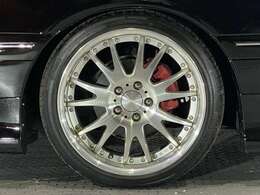 ★シャレンMX18インチアルミホイール★カラーキャリパー塗装★