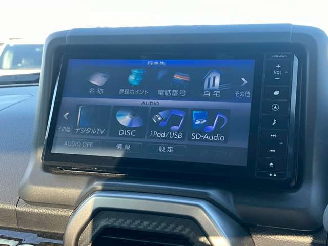 純正7インチナビ/型式【NSZN-W64D】/フルセグTV/CD/DVD再生/Bluetooth/バックモニター/FM/AMラジオ
