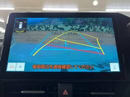 【パノラミックビューモニター】専用のカメラにより、上から見下ろしたような視点で360度クルマの周囲を確認することができます☆死角部分も確認しやすく、狭い場所での切り返しや駐車もスムーズに行えます。