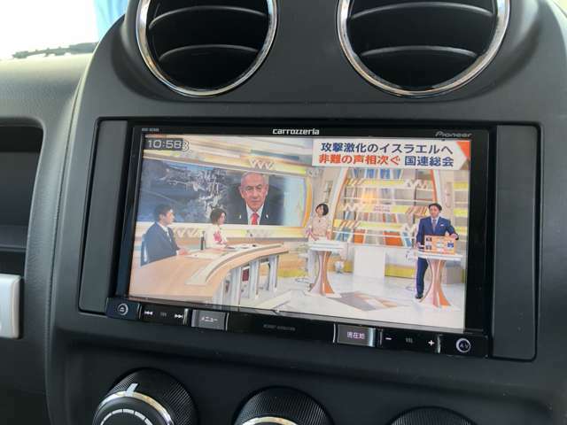 ☆フルセグTV☆　ご自宅で視聴されるTV同様、くっきりしっかり視聴できます♪