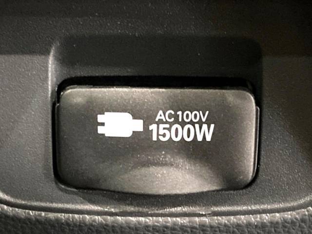 【1500Wアクセサリーコンセント】消費電力1500Wまでの家電が使えます。キャンプやスポーツ・アウトドアでのアクティビティはもちろん、災害・停電の際に大活躍♪
