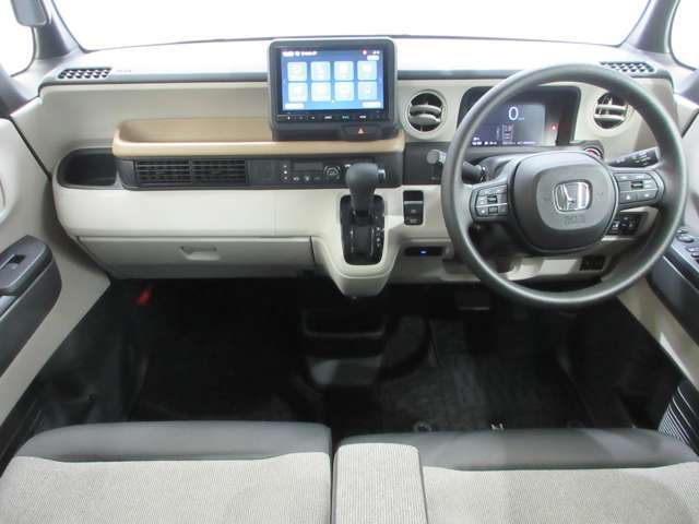広い視界で安心して運転できます！