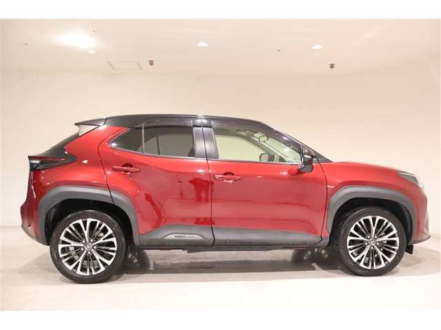 運転席側の真横からのサイドフォルム、シンプルで飽きのこないスタイリッシュなスタイルですね！乗降しやすそうなのがわかります。