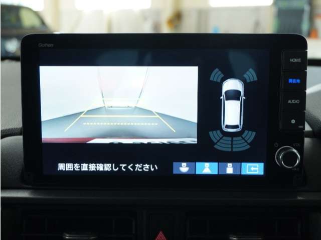 ◆バックカメラ◆リバースにするだけで映ります、後方の安全確認や、狭い駐車場での車庫入れ、雨の日や夜間など視界の悪い時に便利です！安全にバックする為には欠かせない装備です。