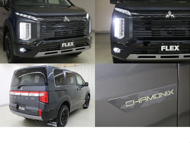 特別仕様車CHAMONIX☆専用フロントグリル☆専用フォグランプベゼル（ブラックマイカ）☆専用スキッドプレート☆CHAMONIXデカール☆