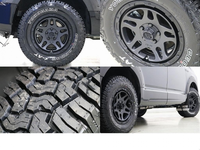 YOKOHAMAジオランダーX-ATタイヤ×デルタフォース　オーバーランダー16インチアルミホイール☆