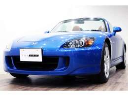 HONDA S2000 2.2　右ハンドル S2000専用色バミューダブルー・パール/ブラウンレザー
