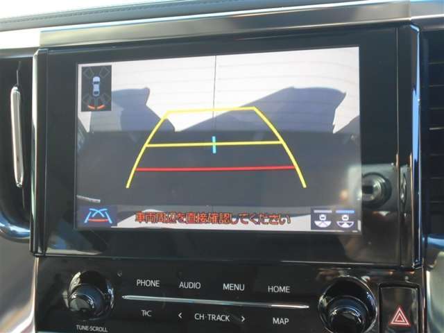 車庫入れの頼もしい味方！　バックモニター付いています！！