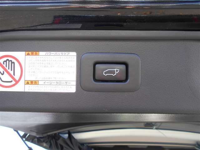 パワーバックドア付いてます！　重いバックドアも軽々オープン(^^♪