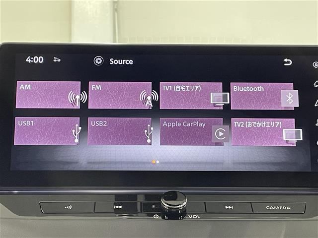 ◆【ディスプレイオーディオ】スマホに接続すれば「Apple　CarPlay」または「Android　Auto」から、アプリのナビや電話・メッセージ・音楽などが利用できます！