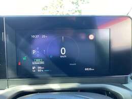 【メーター類】見やすい大きい表示です！