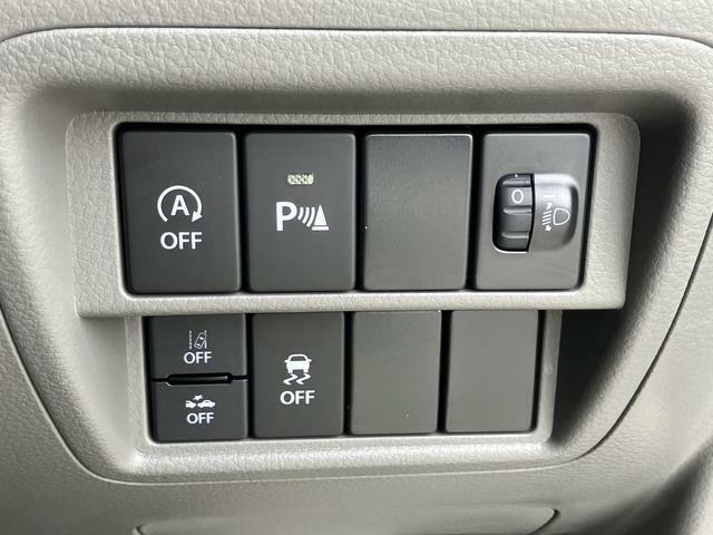 ブレーキサポート等の安全機能は室内のスイッチでON/OFF切替できます。