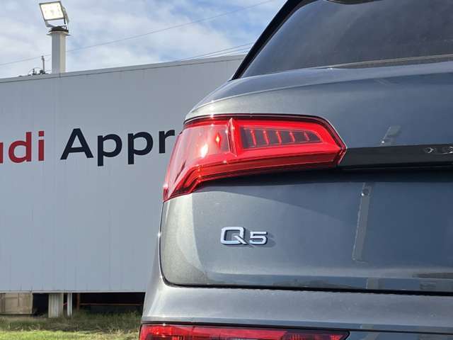 Audiが最初に採用したLEDポジショニングランプ。シャープなラインで昼間でも点けていたいと思うほど上品でオシャレです。夜間走行時はさらに目立ちます！