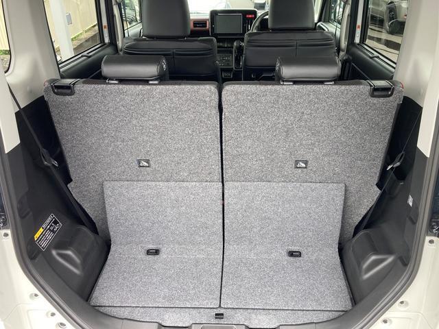 シートアレンジもお好み次第☆　荷物もしっかり載せられます。