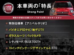 本車両の主な特徴をまとめました。上記の他にもお伝えしきれない魅力がございます。是非お気軽にお問い合わせ下さい。