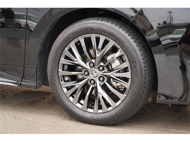 純正19インチ5本マルチスポークブラックスパッタリング塗装アルミホイール装備☆タイヤサイズは225/55R19になります☆