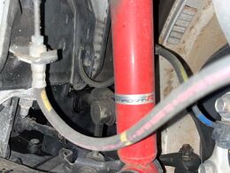 【tanabe製車高調】車高が低くなり、スタイリッシュな見た目となっております。車両の重心が下がる事で、走行時の安定性も向上します♪