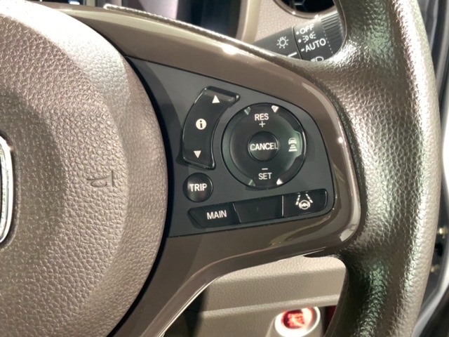クルーズコントロールを装備しています。高速道路などで一定の速度で走ってくれるので運転が楽ですよ！速度を設定できますので、スピードの出しすぎにも注意できます。