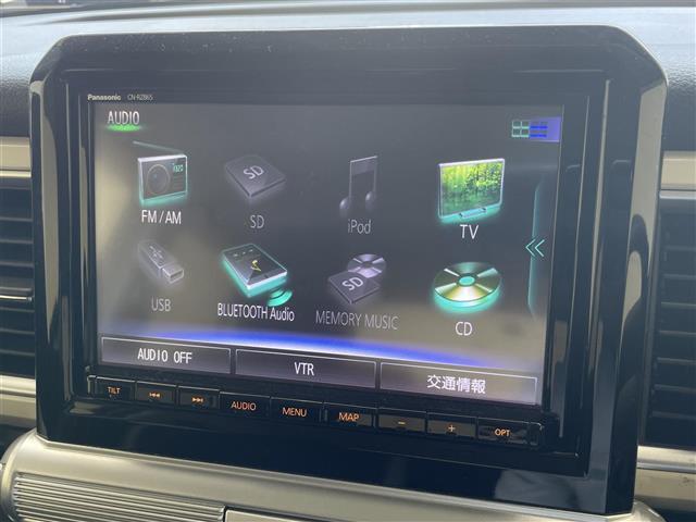 【ナビゲーション】Bluetooth、TV等のAV機能も豊富！HDMI接続等は、ナビの機種によってオプション対応可能です。ご相談ください。