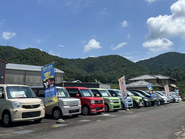 ～安心！納得！の車選びをしていただくために～■全車支払総額表示！■軽自動車は県外の方でも登録費用変更なし。■中部陸運局認証整備工場です。■JU日本中古自動車販売協会・公正取引協議会　加盟、