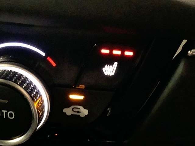 フロント両席にはシートヒーターが付いています！寒い日に便利な装備ですね。