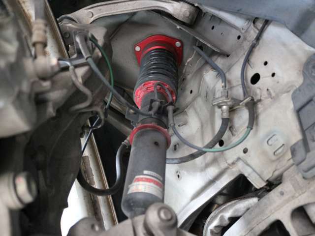 BLITS車高調を装備★ローダウン具合もバッチリです☆