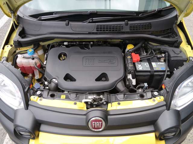 直列2気筒8バルブICターボ、総排気量875cc