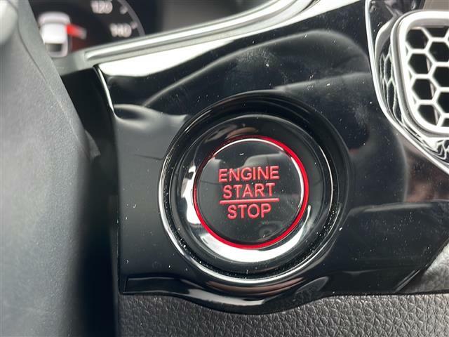 【プッシュスタート】ボタンを押すだけで、エンジン始動が可能です！防犯対策もバッチリです！