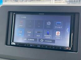 【ナビゲーション】目的地までしっかり案内してくれる使いやすいナビ。Bluetooth接続すればお持ちのスマホやMP3プレイヤーの音楽を再生可能！毎日の運転がさらに楽しくなります！！