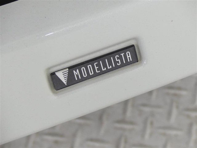 MODELLISTAのフロントスポイラーが装備されてます。