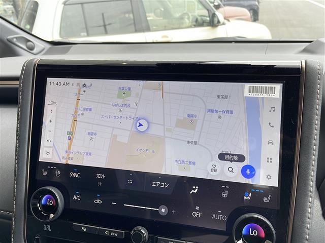 【カーナビ】ナビ利用時のマップ表示は見やすく、いつものドライブがグッと楽しくなります！◆乗って触って体感してみてください！！当社車両は試乗可能です！お気軽にスタッフまでご相談ください！
