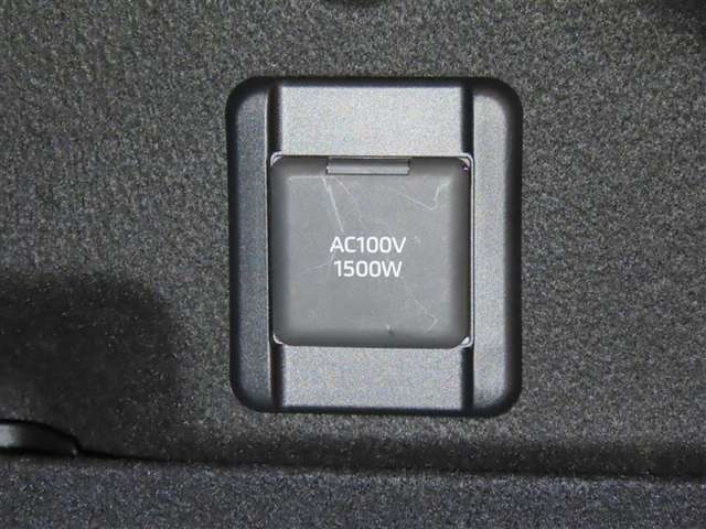 AC100V1500Wコンセントを装備しております。