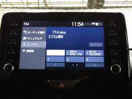 ディスプレイオーディオ装備です♪オプションでナビゲーションを装備することが出来ます☆