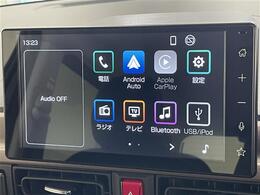 【ナビゲーション】Bluetooth、TV等のAV機能も豊富！HDMI接続等は、ナビの機種によってオプション対応可能です。ご相談ください。