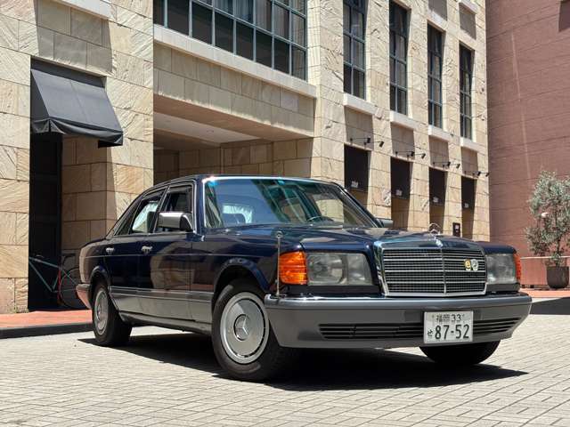 美しいコンディションを保つ実質ワンオーナー正規YANASEディーラー車W126　300SE入庫しました！