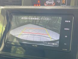 【バックカメラ】駐車時に後方がリアルタイム映像で確認できます。大型商業施設や立体駐車場での駐車時や、夜間のバック時に大活躍！運転スキルに関わらず、今や必須となった装備のひとつです！