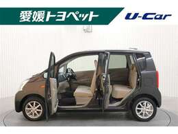 広い開口部で乗り降りラクラク♪