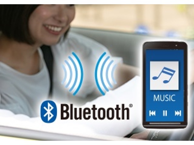 BLUETOOTH Audioに対応しているので音楽メディアなどにBLUETOOTH対応機能があれば手軽に登録、自動接続できます。